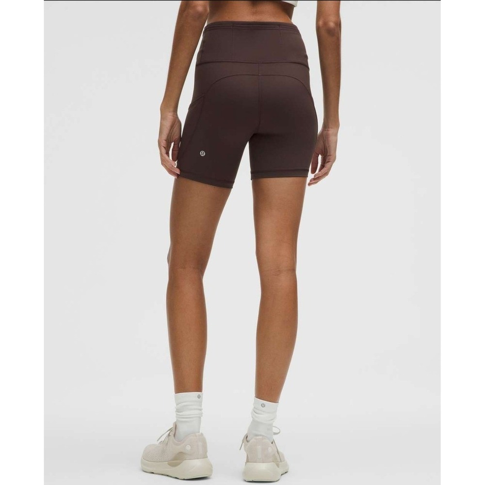 Lululemon Fast and Free High-Rise Running Short Espresso Brown Size 14 NWT